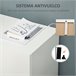 Aparador de Salón Melamina de Madera HOMCOM 70 Blanco