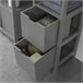 Mueble Columna de baño FRG126-SG SoBuy Gris