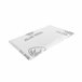 Acomoda Textil – Almohada de Cuna Viscoelástica Desenfundable. Blanco
