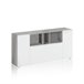 Aparador Coup 150 Blanco/ Gris