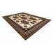 Alfombra BCF Morad ZEGARY relojes clásico 60x110 Marron
