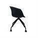 Silla de Escritorio con Ruedas Thinia Home Negro