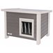 Casa Para Gatos Gris