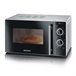 Microondas con grill de 20 L. SEVERIN MW 7771, 700 W Gris