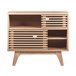Beliani Aparador CLEVELAND 79 Marron