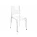 Beliani Silla para eventos WESTBRIDGE Transparente