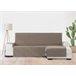 Vipalia Protector Cubre Sofá Chaise Longue Liso Modelo Chenilla Arena