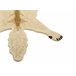 Beliani Alfombra para niños BALTO Beige
