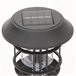 Aktive Set de 2 balizas LED solares luz cálida 6 lúmenes IP44 Negro