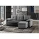 Sofa - Cama Reversible Panama Gris