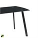 Mesa de Cocina Rectangular Fija - Modelo KARLA 80x120 Negro
