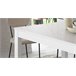 Mesa comedor extensible MONTREAL blanco Blanco Brillo