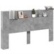 Armario Cabecero 180 Gris