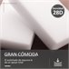 Reposapiés Otomano Giratorio PU, Espuma, Metal Galvanizado HOMCOM Gris