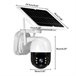 Cámara de vigilancia WiFi con energía solar Blanco