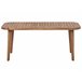 Beliani Conjunto de comedor PARAGGI Madera Clara