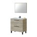 ARKITMOBEL Air Mueble 80 2C y Espejo Madera