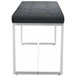Banco - Barci - Tela 100x40 Gris Oscuro