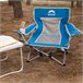 Aktive Silla de playa plegable Azul