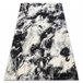 Alfombra KAKE 25817657 Mármol moderno 120x170 Negro