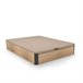 Canapé Luxury Max 3D 150x190 Roble Gris