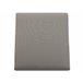 Beliani Banco Aluminio SALERNO 142x70 Gris