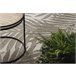 Alfombra de cuerda sisal FLOORLUX 20504 Hojas Selva 60x110 Beige