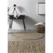 Alfombra de yute, algodón y cuero 120x60 Beige