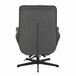 Sillón decorativo rotativo SARA color gris Sillón decorativo rotativo SARA color gris Gris