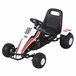Go Kart a Pedales Infantil Metal y Plástico HOMCOM Multicolor