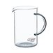 Cafetera de Émbolo NOIA Transparente
