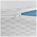 Acomoda Textil – Cuña Antireflujo para Bebé Inclinada con Funda. Blanco