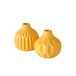 Jarrón decorativo LENJA surtido material ceramica Amarillo
