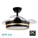Ventilador De Techo Metal Serie Viper Dorado