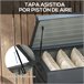 Baúl de Exterior Acero Galvanizado Outsunny Gris