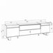 Mueble TV 200 Blanco