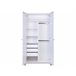 YappyÉtude armario de 2 puertas 95 Blanco/ Madera