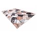 Alfombra FUN Tops para niños montañas picos 180x270 Multicolor