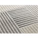 Alfombra geométrica con relieve BARESA - ATTICGO 160x230 Gris