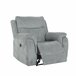 Sillón HERA relax eléctrico gris claro Gris Claro