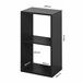 Estantería CUBOX 2 huecos Negro