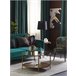 Beliani Cojín decorativo BELLFLOWER Negro