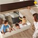 Canape Abatible Descansin | Patas en Madera de Haya Maciza 135x190 Beige