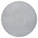 Alfombra EXCELLENCE círculo 109 llanura 100x100 Gris