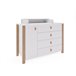 Cómodacon cambiador YappyÉtude 120 Blanco