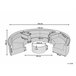 Beliani Conjunto longue SEVERO Arena