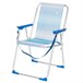 Aktive Silla de playa plegable Azul