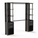 Vestidor Abierto Moon Kronberg Negro/ Madera