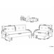 Beliani Conjunto de sofás VESTFOLD Beige