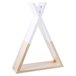 Estantería Infantil Dormitorio Tipi Diseño Forma Tipi Blanco/ Madera